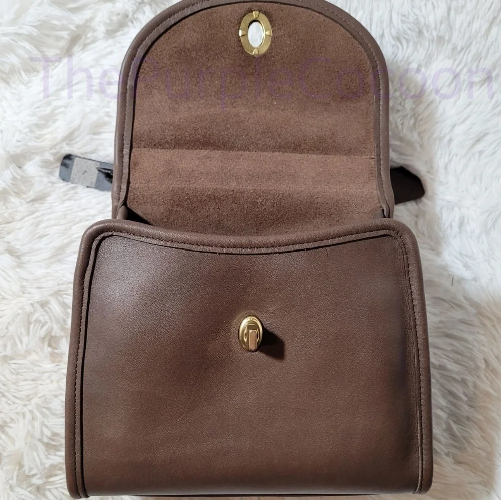 SOLD!!! Taupe Vintage Coach Regina Bag #9983 - Picture 6 of 10